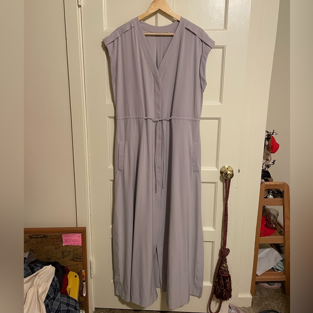 Athleta Lavender Maxi Dress - Picture 3 of 6